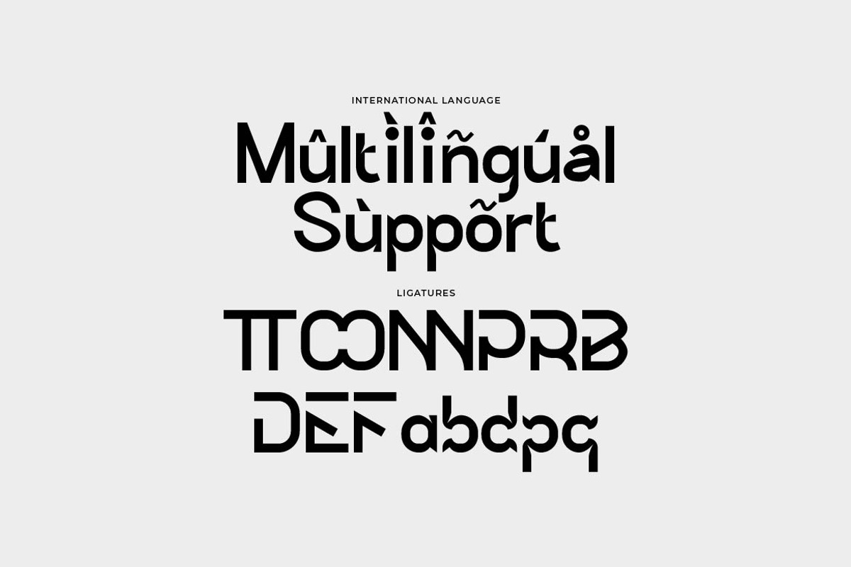 Northe Trendy Logo Font, a Sans Serif Font by Artiveko (Photo 11 of 12)
