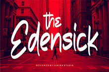 The Edensick | Handwritten Font