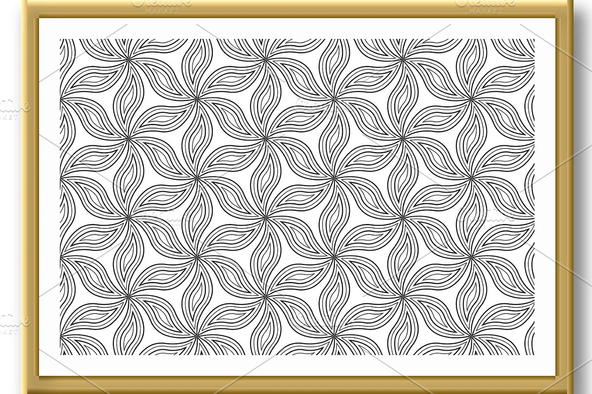 Geometric seamless pattern, a Pattern Graphic by RODINA (Photo 2 of 3)