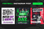 Football Match Day Instagram Post, a Social Media Template by Jiwstudio (Thumbnail 4 of 4)
