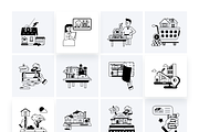 Animated Real Estate Icons, a Duotone Icon by Prosymbols (Thumbnail 10 of 12)