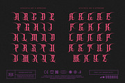 Riseria Typeface, a Blackletter Font by alit design (Thumbnail 12 of 20)