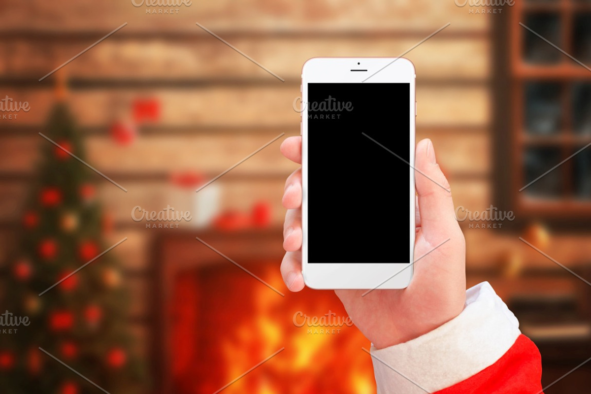 Santa Claus Christmas Mockup, a Household Mockup by RSplaneta (Photo 6 of 9)