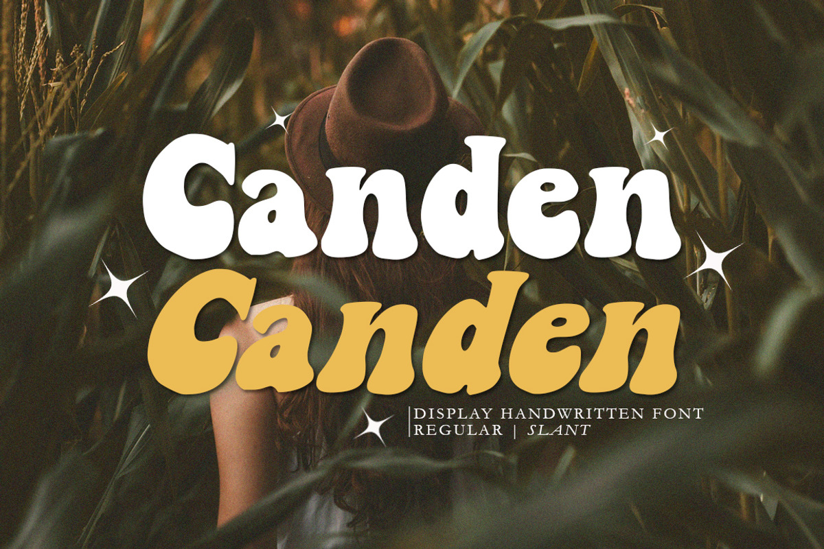Canden - Display Handwritten Font, a Handwritten Font by Struggle Studio (Photo 1 of 10)