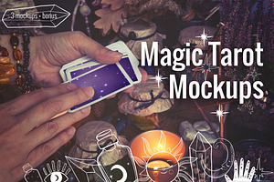 Tarot Cards Mockups BUNDLE