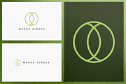 20 Circle geometric logos - outline, a Branding & Logo Template by VP Fonts (Thumbnail 14 of 21)