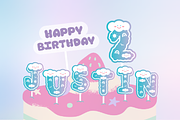 Rainbow Sky -  SVG Color Cute Font, a Symbol Font by Kanink Studio (Thumbnail 4 of 9)
