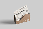 Minimalist Business Card Mockup, an Advertising Mockup by bimockup (Thumbnail 2 of 6)