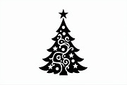 Festive Swirl Xmas Tree Bundle, an Illustration by yasushie (Thumbnail 21 of 21)
