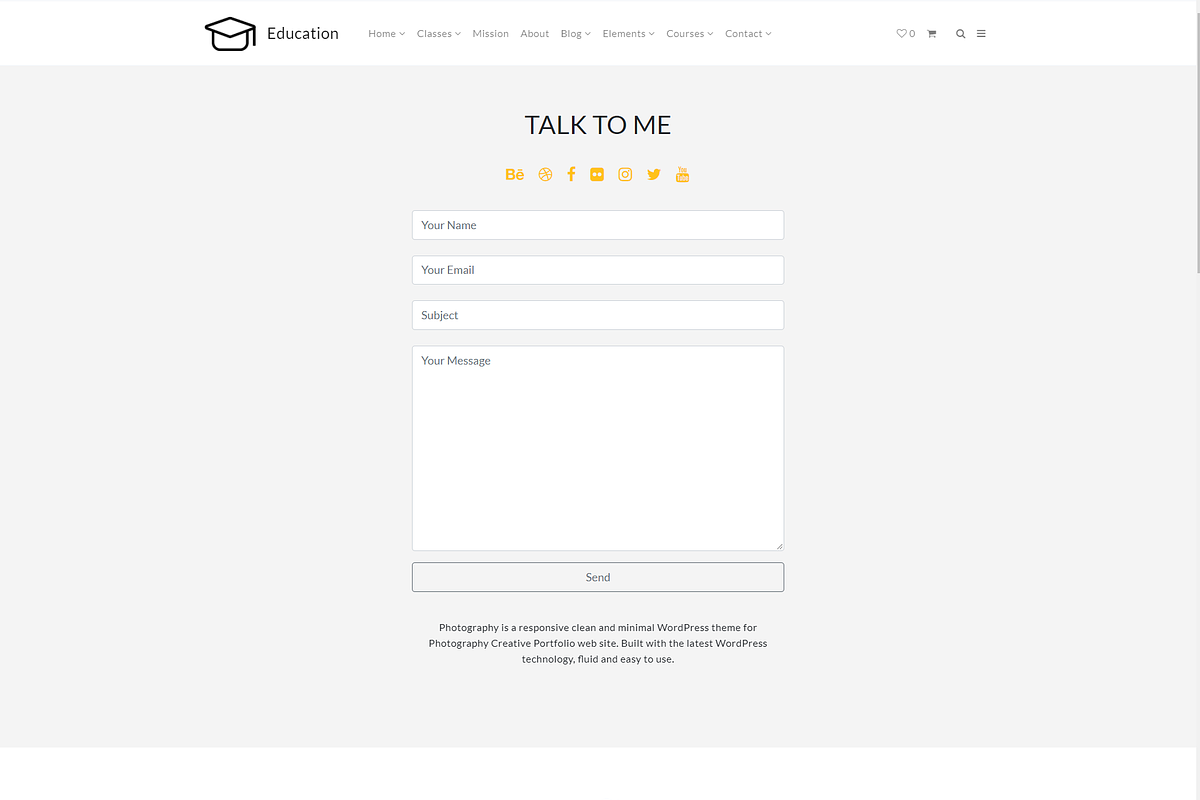 Education & Courses WordPress Theme, a WordPress Template by Visualmodo (Photo 37 of 41)