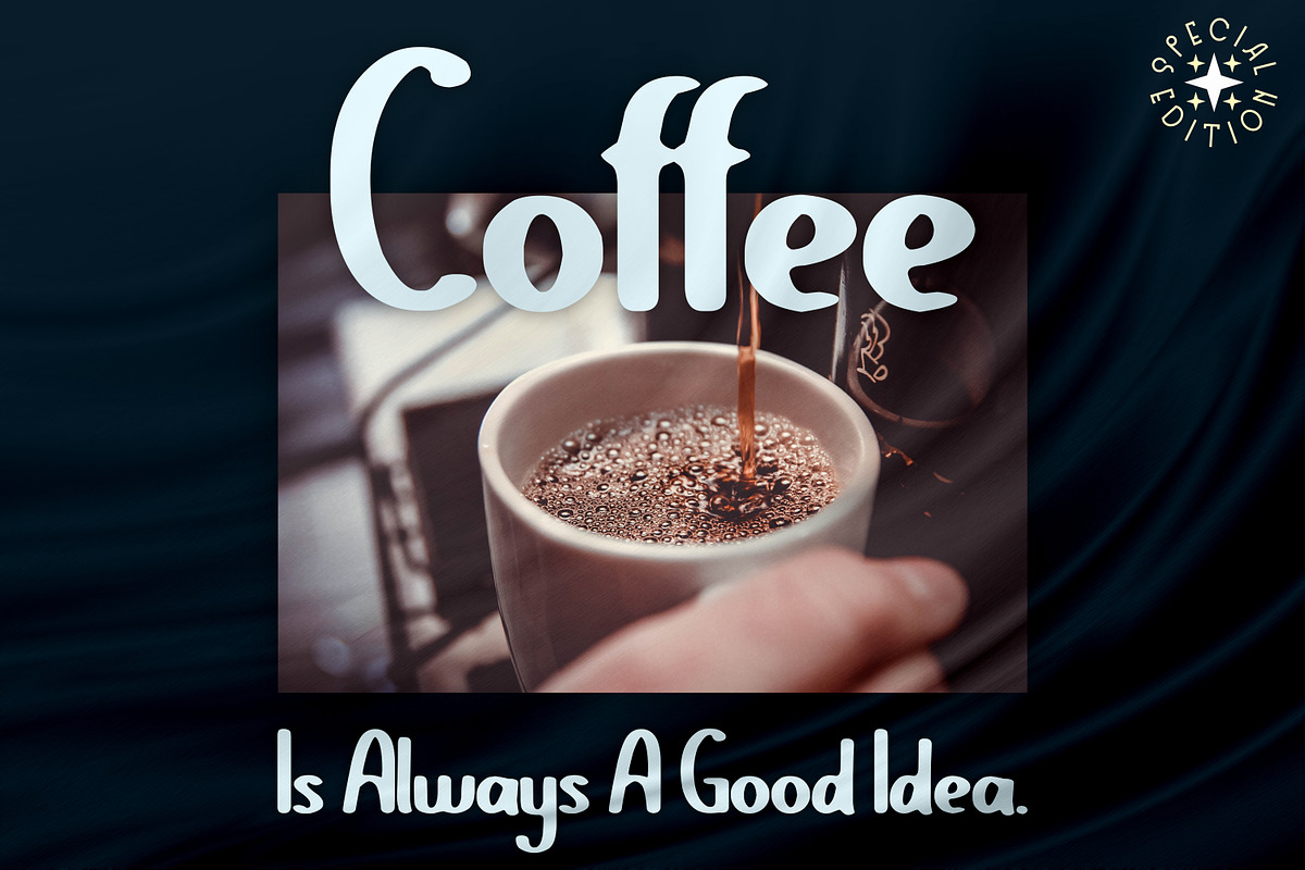 Squirl Quiin - Script style font, a Sans Serif Font by mahstudios (Photo 4 of 7)