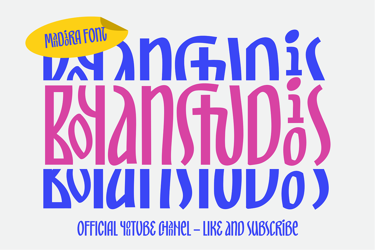 Mandiora, a Sans Serif Font by zeenesia (Photo 6 of 17)