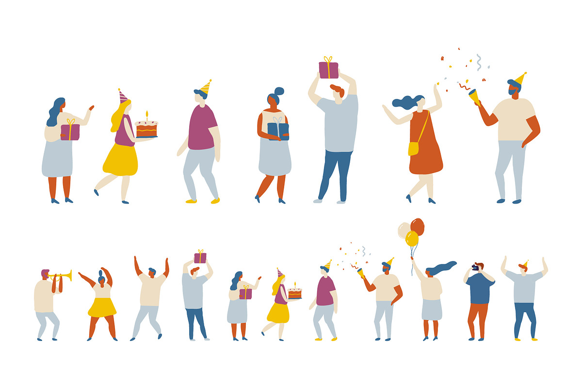 400+ Set of flat vector people, a Person Illustration by Vector_Art (Photo 16 of 24)