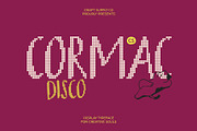 CS Cormac Disco, a Sans Serif Font by Craft Supply Co. (Thumbnail 1 of 8)