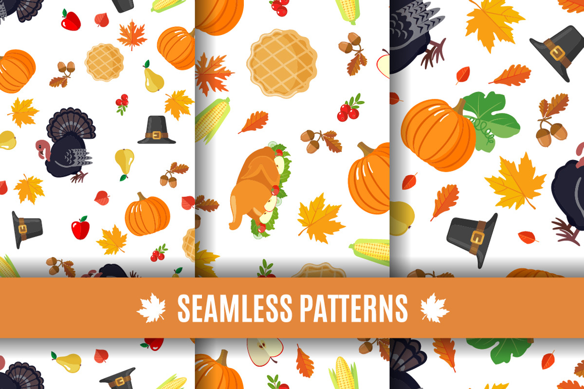 Set of Thanksgiving Elements, an Icon by MalniArt (Photo 3 of 3)