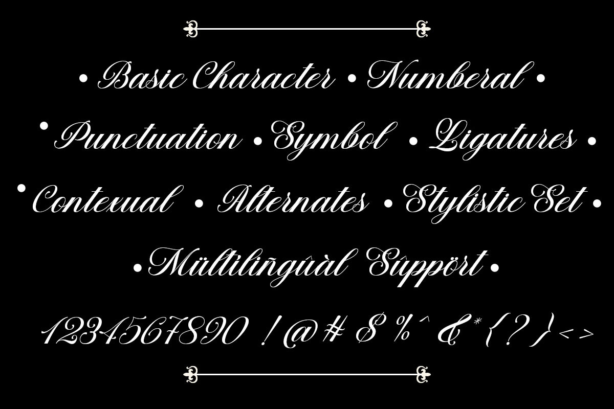 Barsela Calligraphy, a Script Font by Suza Studio (Photo 11 of 12)