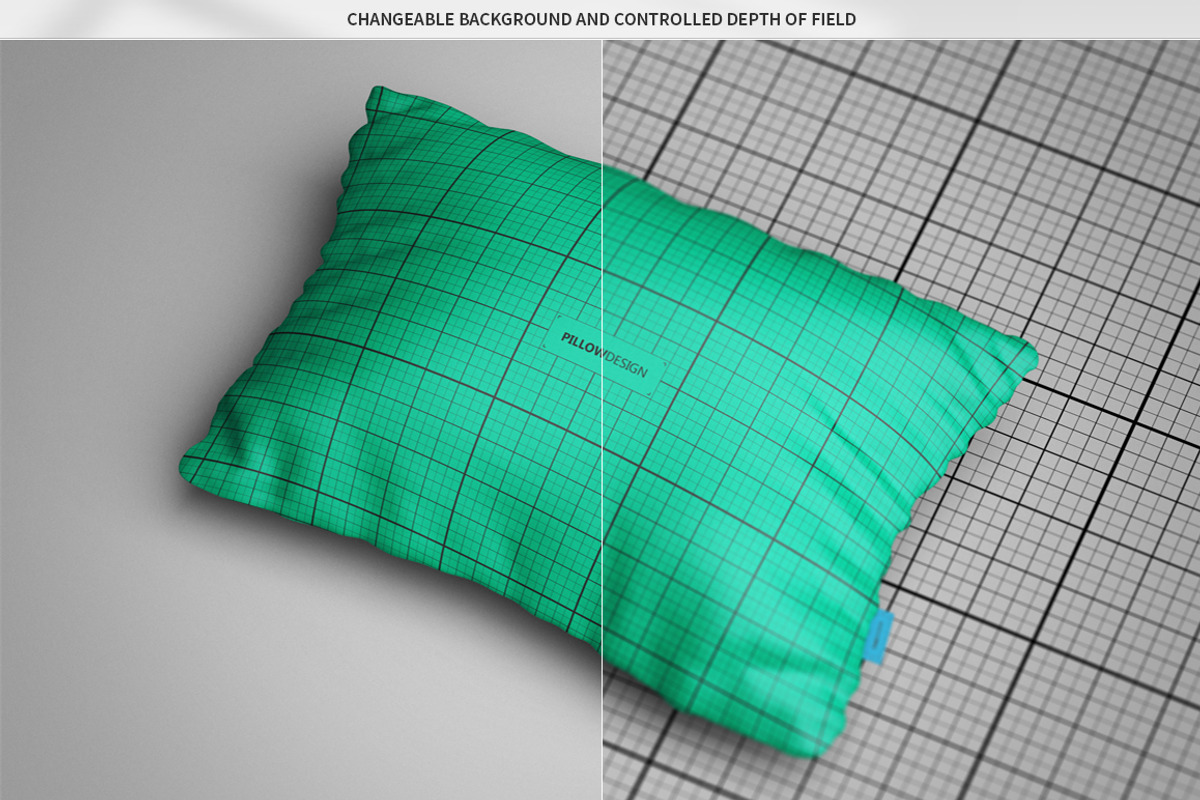 Long Pillow Mock-Up, an Apparel Mockup by MassDream (Photo 9 of 11)
