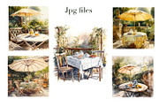 Cottages and gazebos, watercolor, an Object Illustration by AkvarelRiver (Thumbnail 7 of 9)