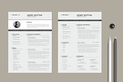 Clean and Simple Resume CV Template, a Resume Template by Studio Temply (Thumbnail 6 of 6)