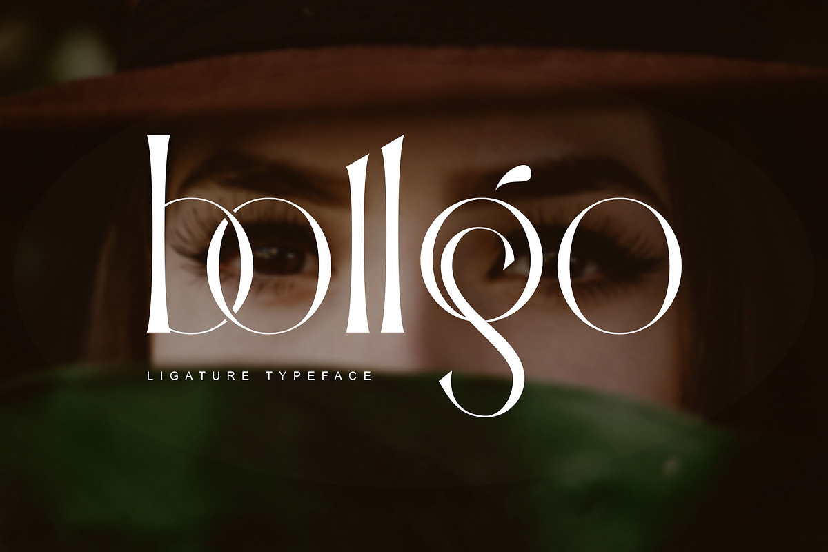 Bollgo Ligature Serif Typeface, a Serif Font by yaqublekker (Photo 1 of 8)