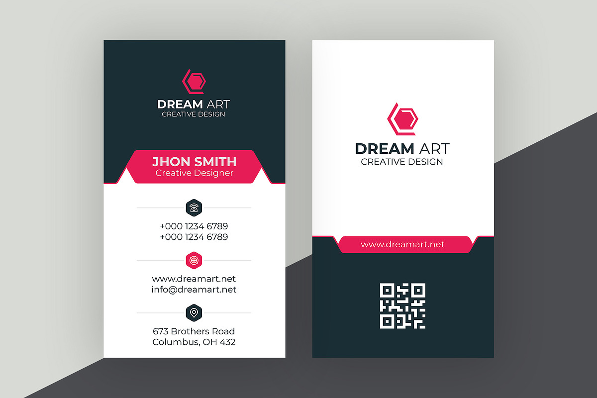 Corporate Business Card Template, a Business Card Template by GFXCity (Photo 2 of 3)