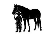 Western Cowboy Horse Silhouette Bund, an Illustration by Designs_River (Thumbnail 25 of 51)