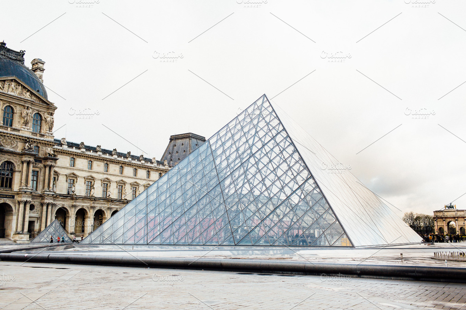 Louvre Museum 7, a Photo by Kunkel Adventures