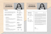 Simple and Clean Resume Template, a Resume Template by Design Vault (Thumbnail 3 of 3)