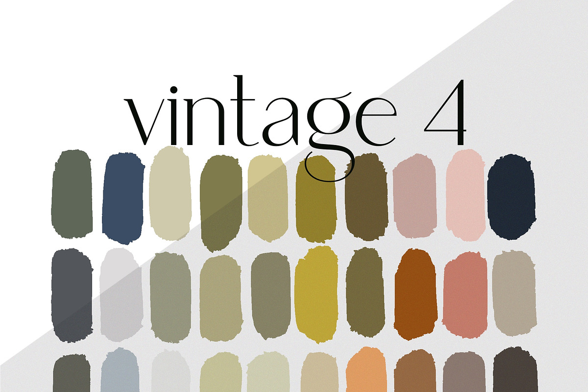 Vintage Color Palette Bundle, a Palette Add-On by AureDesignCo (Photo 5 of 5)