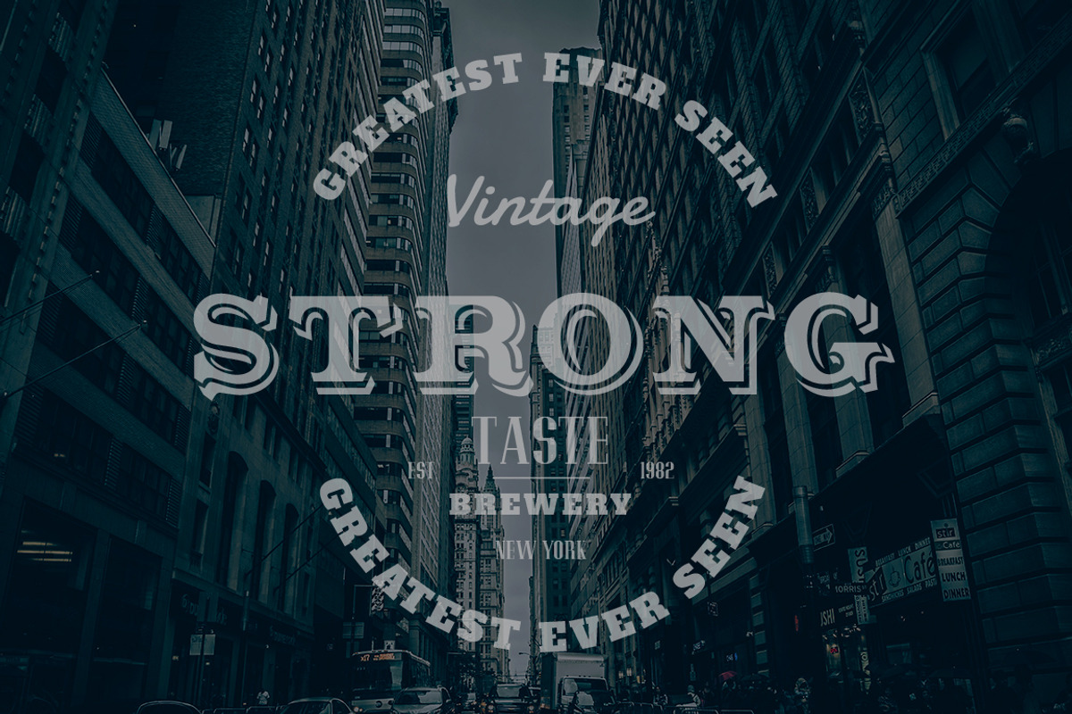 8 Retro Labels, a Branding & Logo Template by Xelm (Photo 7 of 9)