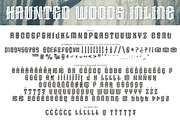 Haunted Woods, a Blackletter Font by Brittney Murphy Design (Thumbnail 5 of 5)