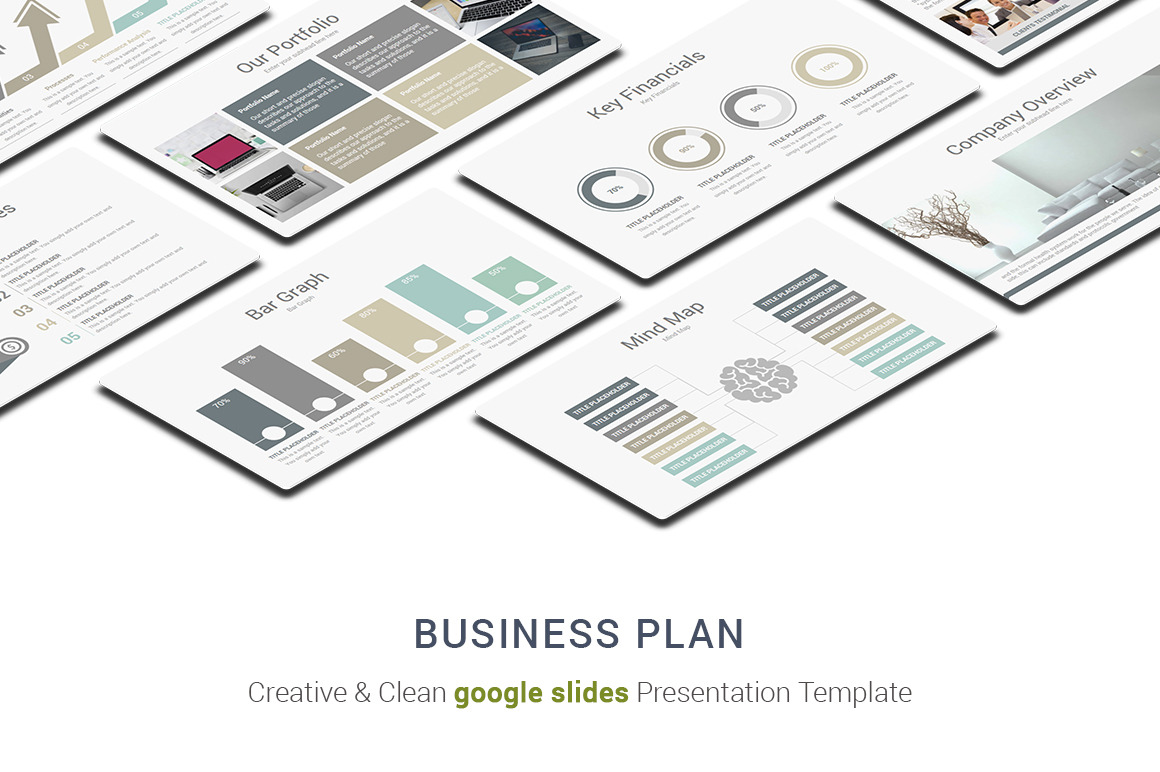 Business Plan google slides template, a Presentation Template by OceanArt