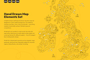 National Park Map Elements, a Decorative Illustration by Ilia Design (Thumbnail 3 of 7)