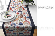 Table Runner mapped via Smart Object, a Household Mockup by mock-ups (Thumbnail 8 of 13)