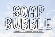 Soap Bubble | Script Font, a Script Font by Scratchones (Thumbnail 1 of 8)
