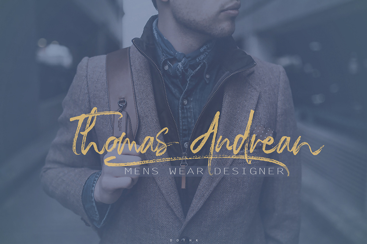 Caldwell Script, a Script Font by ALIVECREATIVE (Photo 2 of 5)