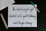 Sadnight | Script Font, a Handwritten Font by Scratchones (Thumbnail 3 of 9)
