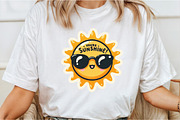 Funny,Youre Sunshine Sticker PNG, an Illustration by DreamCafeArt (Thumbnail 3 of 7)
