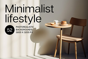 Minimalist lifestyle - 52 images, a Background Photo by Handmadefont