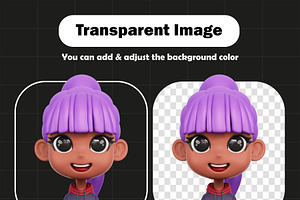 Stylized 3D Avatar Set