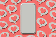 Smartphone Screen Mockup, an iPhone Mockup by skybluecreative (Thumbnail 3 of 3)