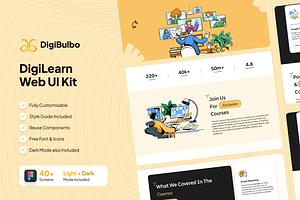 DigiLearn - Web Responsive UI Kit