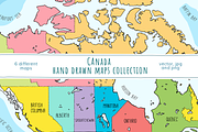 Canada Maps Collection, an Education Illustration by Illustrationsforteachers (Thumbnail 1 of 7)