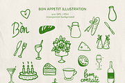 Bonjour, Madame! – Doodles & Posters, an Object Graphic by Kristina&Co (Thumbnail 8 of 13)