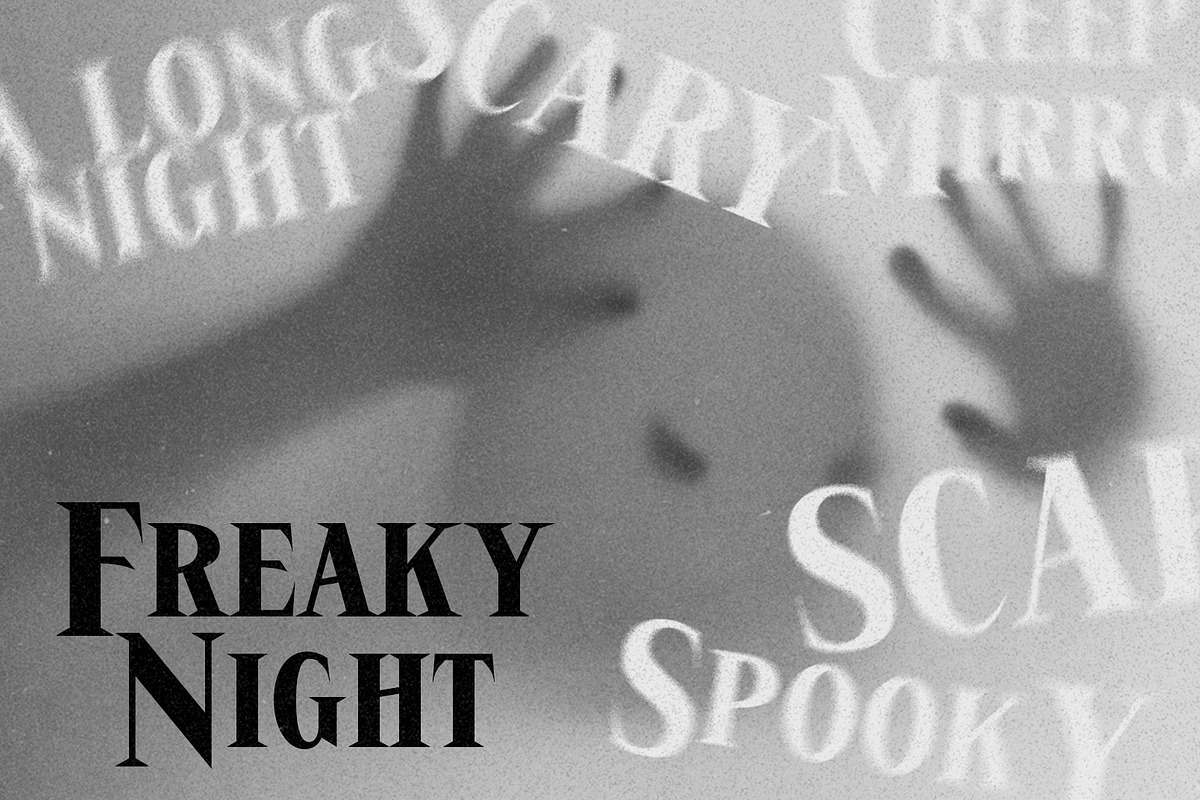 Griten - Horror Gothic Typeface, a Serif Font by Drizy (Photo 4 of 10)