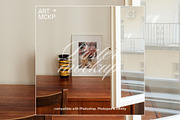 Framed Din A poster mockup, a Merchandise Mockup by MCKP*ME (Thumbnail 2 of 3)