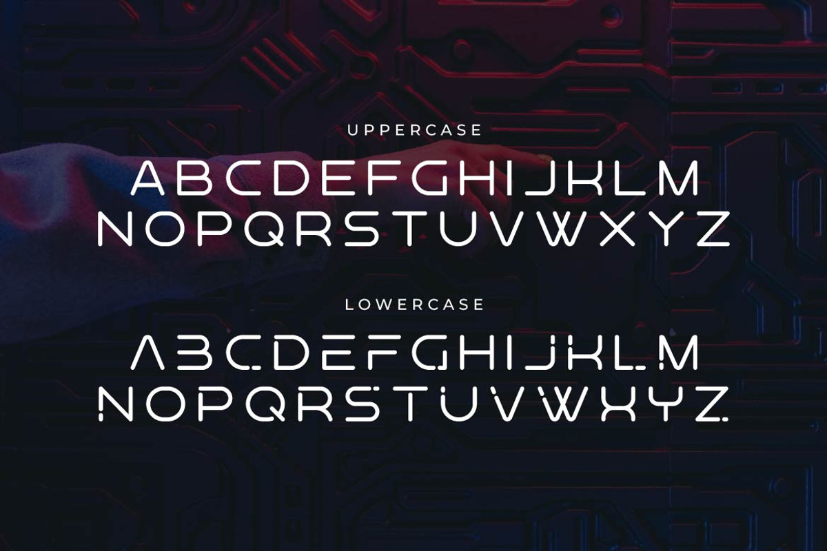 Saverus – Minimal Geometric Font, a Sans Serif Font by Artiveko (Photo 2 of 6)