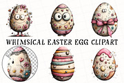 Whimsical Easter Egg Clipart, an Illustration by OK Design (Thumbnail 2 of 6)