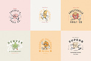 Food Friends v2.0: Vintage Mascots, a Food Illustration by Staple. (Thumbnail 6 of 9)