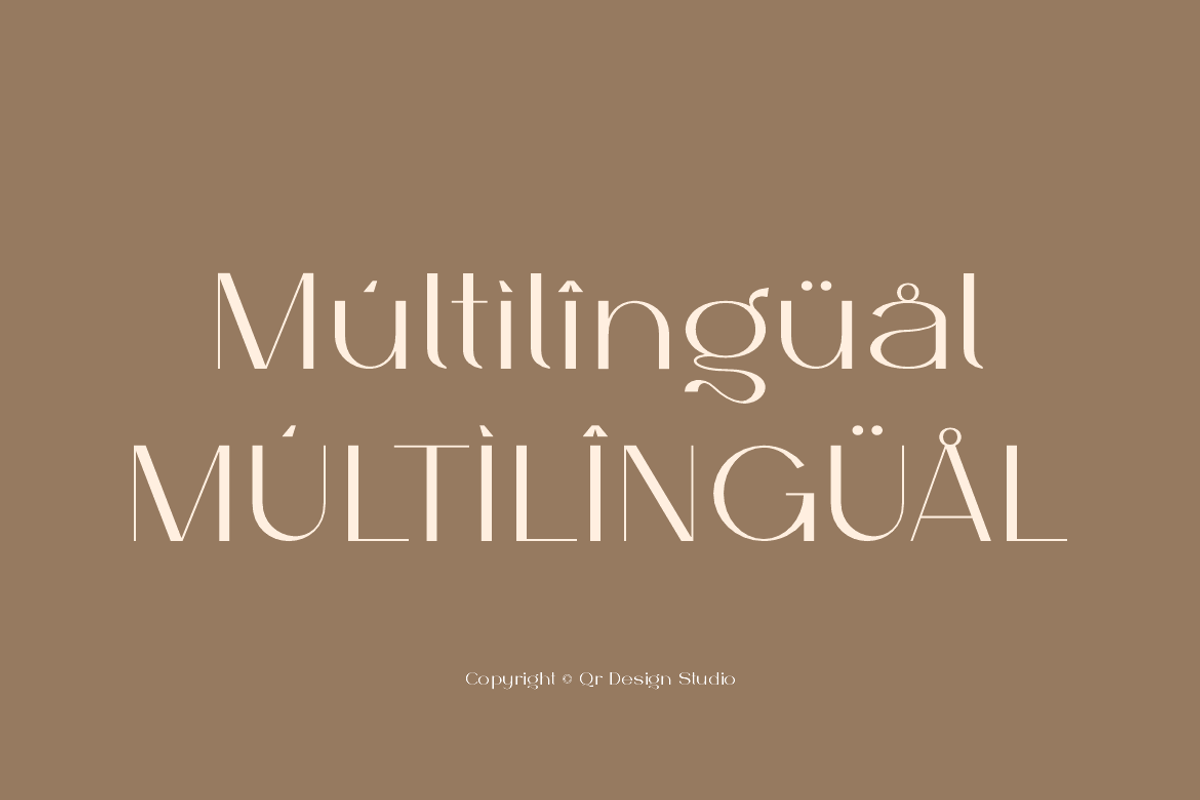Rolcak - Fashion Brand Font, a Sans Serif Font by QR Design Studio (Photo 3 of 16)